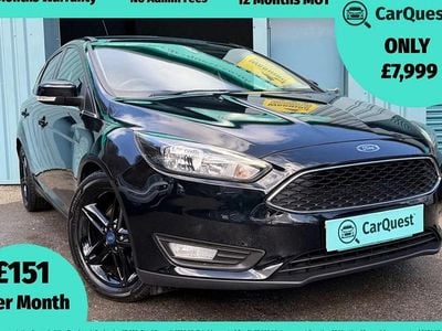 Used Ford Focus Zetec 120 HP (88 kW) 2016 Black Hatchback