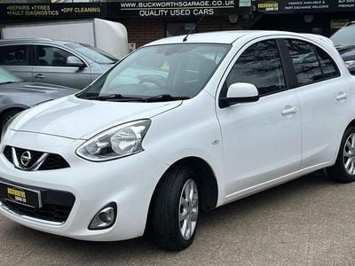 Used Nissan Micra Acenta 98 HP (72 kW) 2014 White Hatchback
