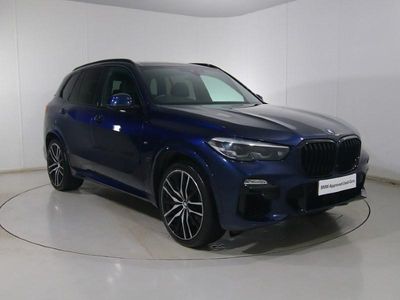 Blue Used 2021 BMW X5 Comfort Edition SUV | £47,995 (Fair price)