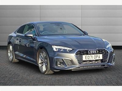 Grey Used 2022 Audi A5 S-Line Coupe | £24,795 (Good price)