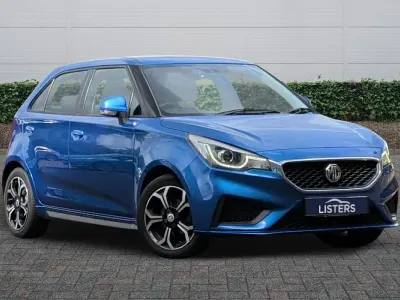 Used MG MG3 Excite 106 HP (77 kW) 2021 Blue Hatchback