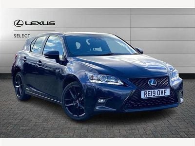 Blue Used 2019 Lexus CT200h Sport Line Hatchback | £15,695 (Fair price)