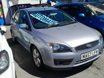 Used Ford Focus Zetec 100 HP (73 kW) 2007 Blue Hatchback