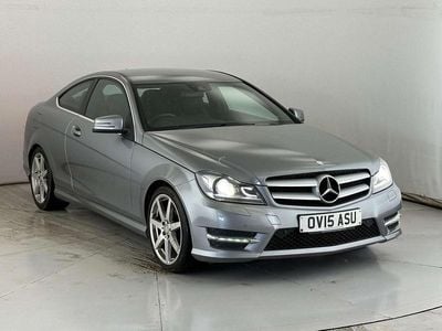 Used Mercedes C220 Sport Edition 170 HP (125 kW) 2015 Silver Coupe