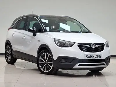Used Vauxhall Crossland X Elite 81 HP (59 kW) 2018 White SUV