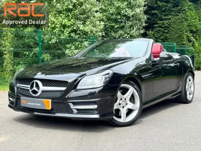 Used Mercedes SLK250 AMG 204 HP (150 kW) 2013 Black Cabriolet
