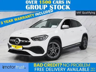 Begagnad Mercedes GLA200 AMG line 163 HK (119 kW) 2022 Vit SUV