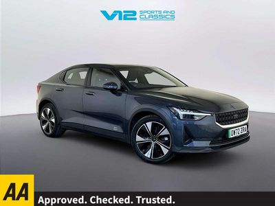 Begagnad Polestar 2 300 kW (408 HK) 2022 Blå Halvkombi