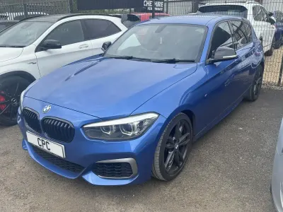 Used BMW M140 M Sport 335 HP (246 kW) 2018 Blue Hatchback