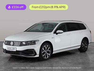 White Used 2021 VW Passat GTE Estate | £13,458 (Good price)