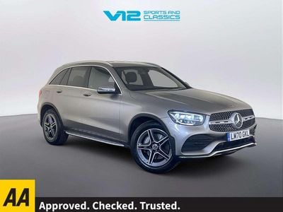 Begagnad Mercedes GLC220 AMG line 194 HK (142 kW) 2020 Silver Kombi