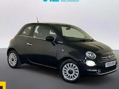 Used Fiat 500 69 HP (50 kW) 2024 Black Hatchback