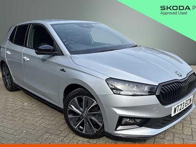 Used Skoda Fabia Monte Carlo 110 HP (80 kW) 2023 Brilliant silver metallic Hatchback