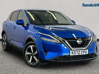 Używany Nissan Qashqai N-Connecta 190 KM (139 kW) 2022 Niebieski SUV