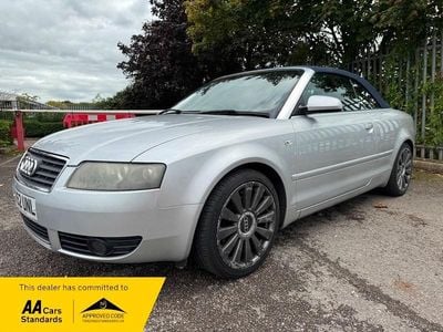 Silver Used 2003 Audi A4 Cabriolet Sport Cabriolet | £2,695