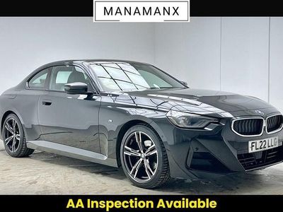 Used BMW 220 M Sport 2022 Black Coupe