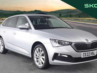 Brilliant silver metallic Used 2022 Skoda Scala SE L Hatchback | £12,795 (Fair price)