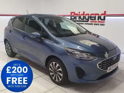 Used Ford Fiesta Titanium 2023 Blue Hatchback