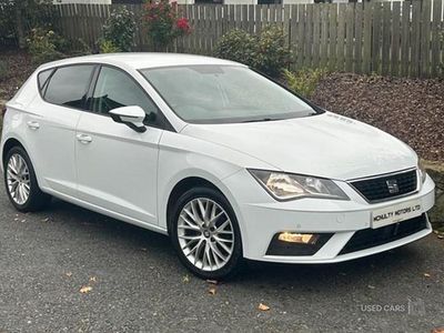 Used Seat Leon SE Dynamic 115 HP (84 kW) 2019 White Hatchback