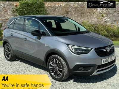 Used Vauxhall Crossland X Elite 130 HP (95 kW) 2020 Grey SUV