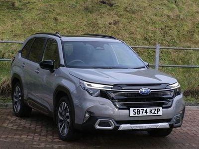 Silver Used 2025 Subaru Forester SUV | £39,995 (Expensive)