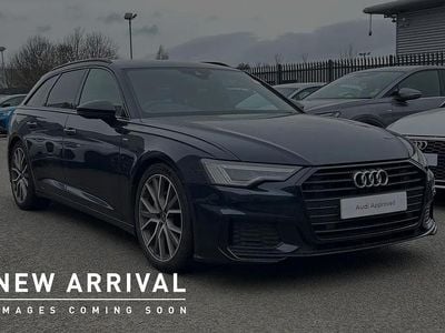 Used Audi A6 Black Edition 200 HP (147 kW) 2021 Blue Estate