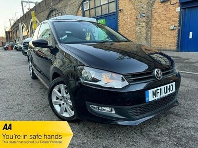 Black Used 2011 VW Polo SE Hatchback | £5,890 (Fair price)