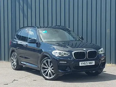 Used BMW X3 M Sport 190 HP (139 kW) 2019 Black SUV