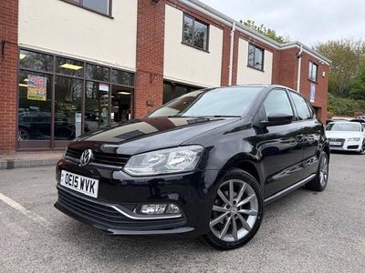 Used VW Polo Design 2015 Black Hatchback