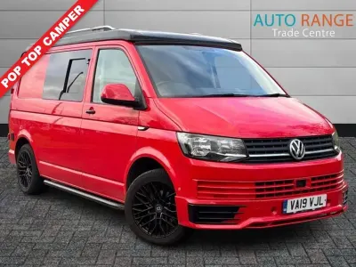 Used VW T6.1 Startline 102 HP (75 kW) 2019 Red Van