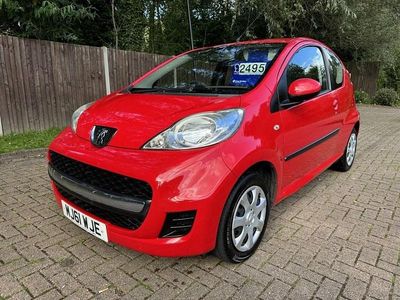 Red Used 2011 Peugeot 107 Hatchback | £1,995 (Fair price)