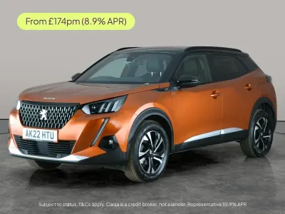 Second-hand Peugeot 2008 GTi 2022 Portocaliu SUV