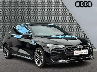 Used Audi A3 S-Line 147 HP (108 kW) 2026 Black Hatchback