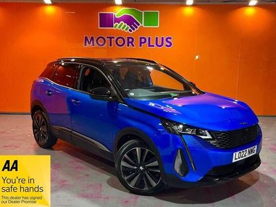 Blue Used 2022 Peugeot 3008 Premium Hatchback | £17,999 (Fair price)