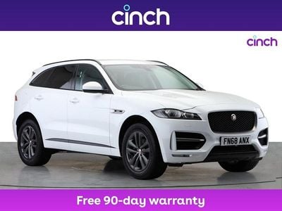 White Used 2018 Jaguar F-Pace R-Sport SUV | £18,599 (Good price)