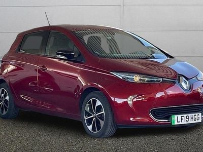Used Renault Zoe Dynamique 80 kW (109 HP) 2019 Red Hatchback