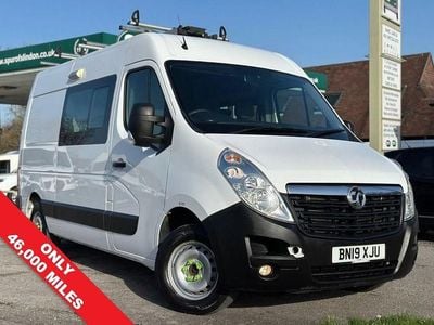Used Vauxhall Movano 130 HP (95 kW) 2019 White MPV