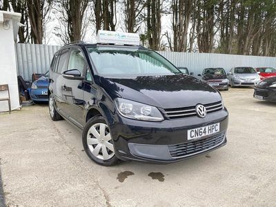 Begagnad VW Touran SE 150 HK (110 kW) 2014 Svart Minibuss