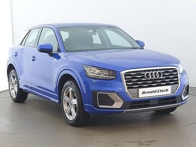Used Audi Q2 Sport 116 HP (85 kW) 2018 Blue SUV