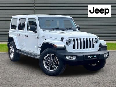 Used Jeep Wrangler Sahara 268 HP (197 kW) 2019 White SUV