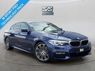 Used BMW 520 M Sport 190 HP (139 kW) 2017 Blue Sedan