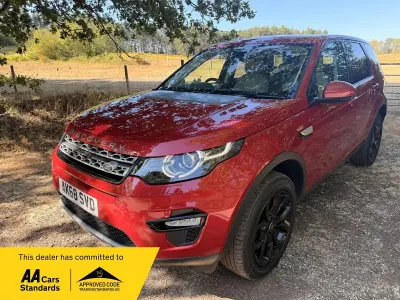 Used Land Rover Discovery Sport HSE 180 HP (132 kW) 2018 Red SUV