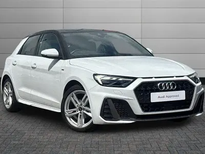 Used Audi A1 S-Line 95 HP (69 kW) 2022 Glacier white SUV