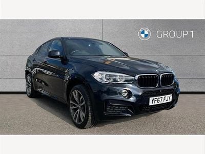 Used BMW X6 M Sport 258 HP (189 kW) 2018 Black SUV