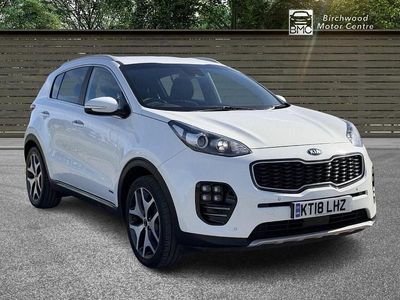 Used Kia Sportage GT-Line 174 HP (127 kW) 2018 White SUV