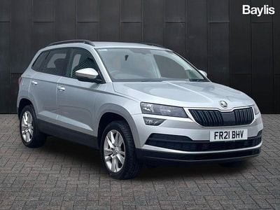 Used Skoda Karoq SE Technology 150 HP (110 kW) 2021 Silver SUV