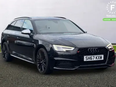 Used Audi A4 S-Line 2017 Black Estate