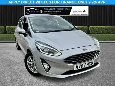 Used Ford Fiesta Zetec 85 HP (62 kW) 2017 Silver Hatchback