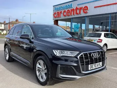 Usado Audi Q7 S-Line 381 HP (280 kW) 2020 Preto SUV