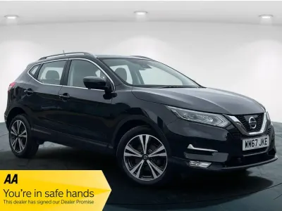 Used Nissan Qashqai Tekna 2018 Black SUV